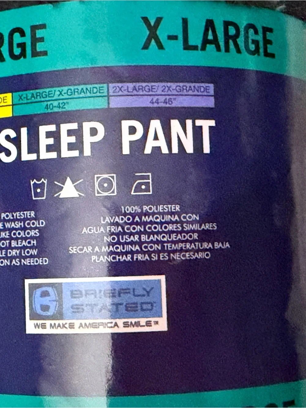 NWT Briefly Stated Novelty Sleep Pant Laser Beam Cat Kitty Galactic Space Print